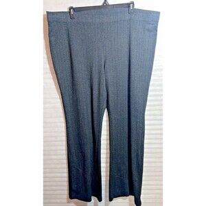 JMS Just My Size Pull On Elastic Waist Grey Stretch Pants, Womens 4X